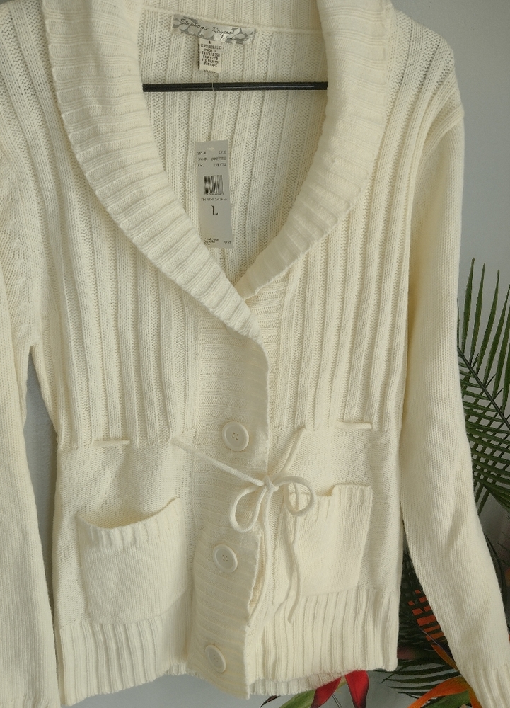 Stephanie Rogers Button Front Cardigan Sweater